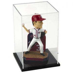 Siyah Tabanlı Akrilik Bobblehead Oyuncak Bebek Ekranı