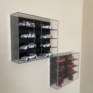 1/64 ölçek diecast model 8'li araba kutusu